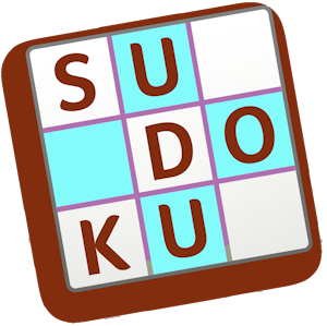 the word 'sudoku' in a grid