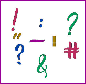 fun with punctuation marks
